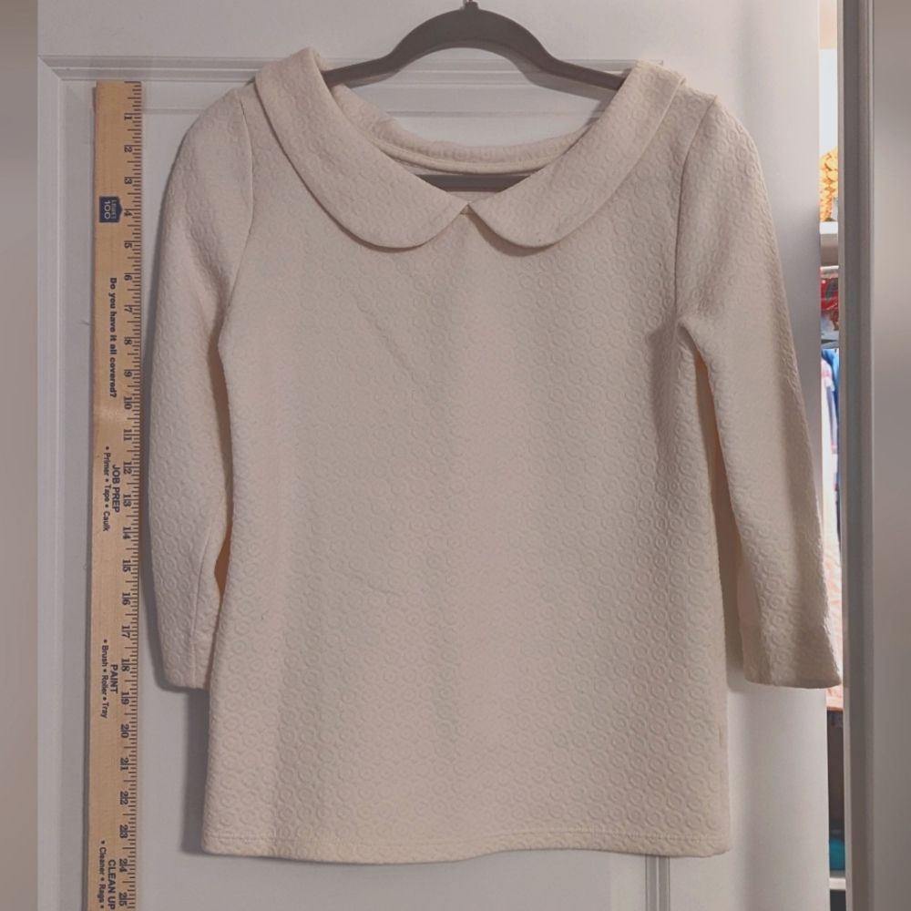 Peter Pan collar top